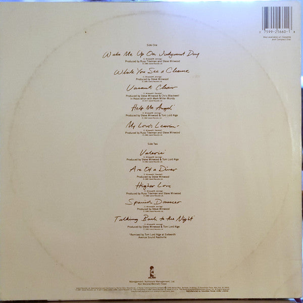 Steve Winwood : Chronicles (LP, Comp, Club, Car)