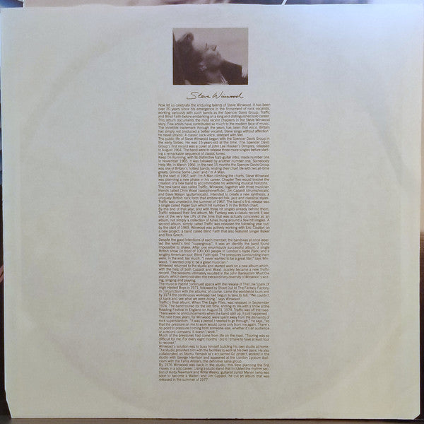 Steve Winwood : Chronicles (LP, Comp, Club, Car)