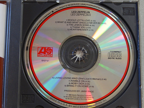 Led Zeppelin : Led Zeppelin II (CD, Album, RE)