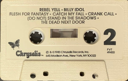 Billy Idol : Rebel Yell (Cass, Album, Num, LS )