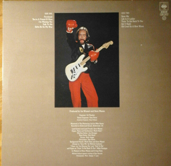 Dave Mason : Old Crest On A New Wave (LP, Album)