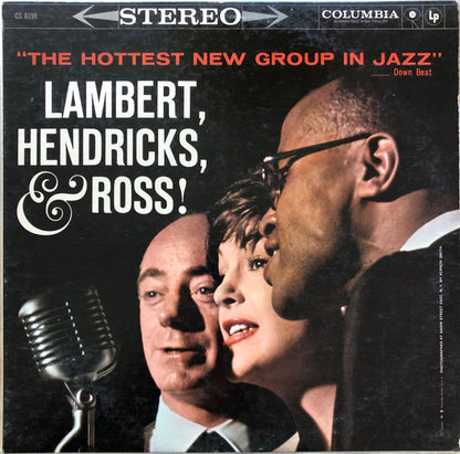 Lambert, Hendricks & Ross with the Ike Isaacs Trio* featuring Harry Edison : The Hottest New Group In Jazz (LP, RE)