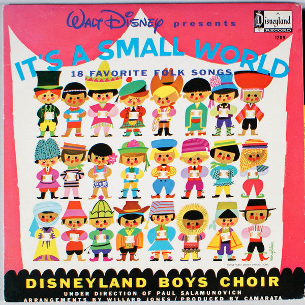 Disneyland Boys Choir : It's A Small World (LP, Album, RP)