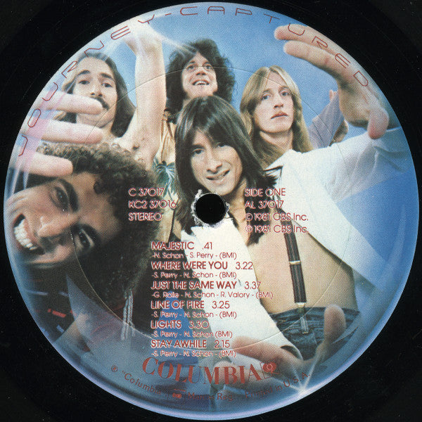 Journey : Captured (2xLP, Album, Ter)