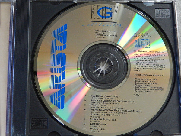 Kenny G (2) : Silhouette (CD, Album, Club)