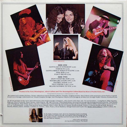 Rossington Collins Band : This Is The Way (LP, Album, Glo)