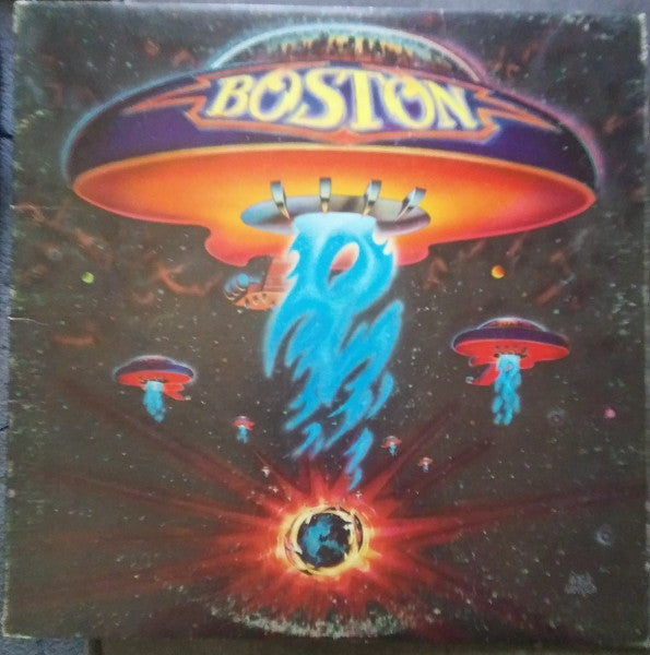 Boston : Boston (LP, Album, Pit)