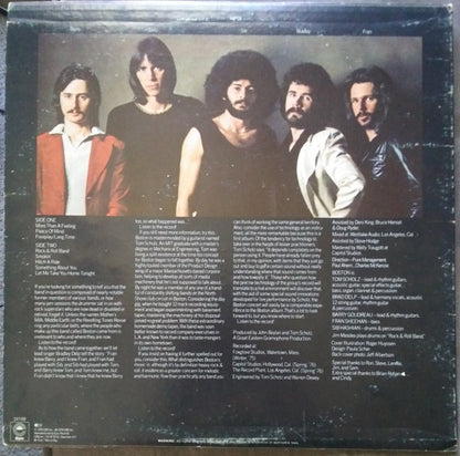 Boston : Boston (LP, Album, Pit)