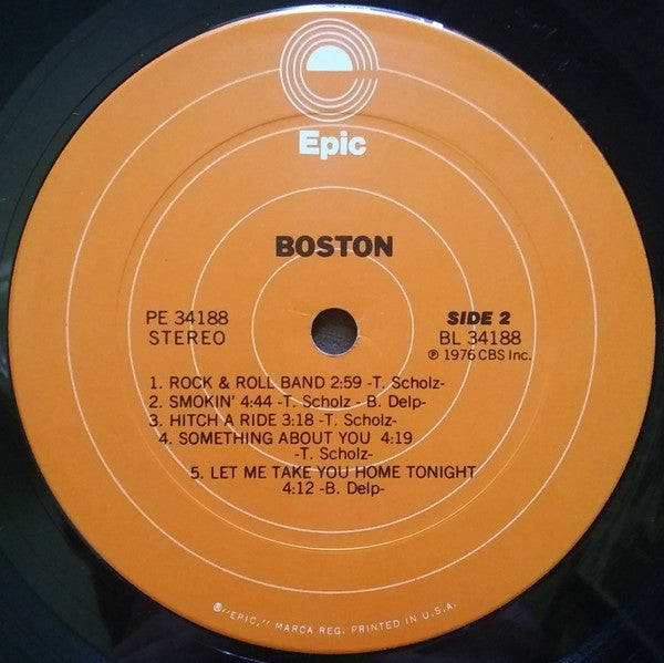 Buy Boston : Boston (LP, Album, Pit) Online for a great price
