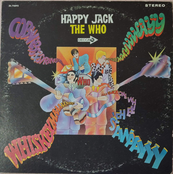 The Who : Happy Jack (LP, Album, Glo)