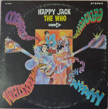The Who : Happy Jack (LP, Album, Glo)