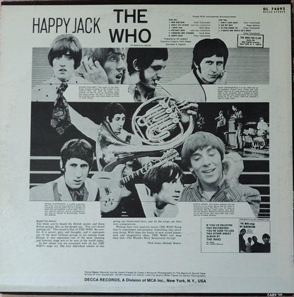 The Who : Happy Jack (LP, Album, Glo)
