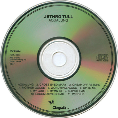 Jethro Tull : Aqualung (CD, Album, Club, RE, Den)