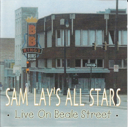 Sam Lay's All Stars : Live  On Beale Street (CD, Album)