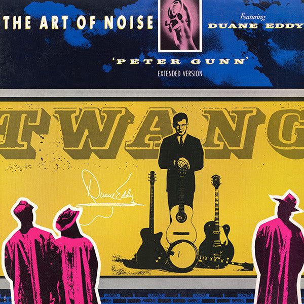 The Art Of Noise Featuring Duane Eddy : Peter Gunn (Extended Version) (12", Single, Car)