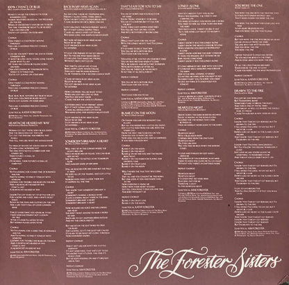The Forester Sisters : Perfume, Ribbons & Pearls (LP, Album, Spe)
