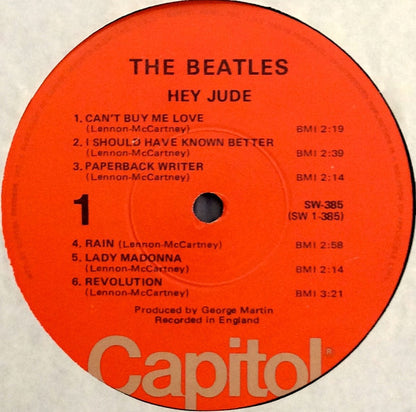 The Beatles : Hey Jude (LP, Comp, Win)