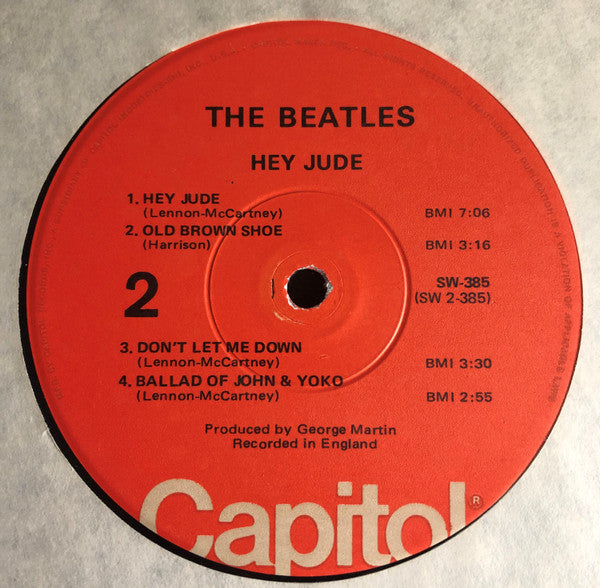 The Beatles : Hey Jude (LP, Comp, Win)