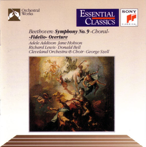 Beethoven* - Adele Addison, Jane Hobson, Richard Lewis (3), Donald Bell, Cleveland Orchestra* & Choir*, George Szell : Symphony No. 9 "Choral" • "Fidelio" Overture (CD, Comp)