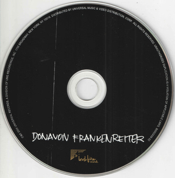 Donavon Frankenreiter : Donavon Frankenreiter (CD, Album, Dig)