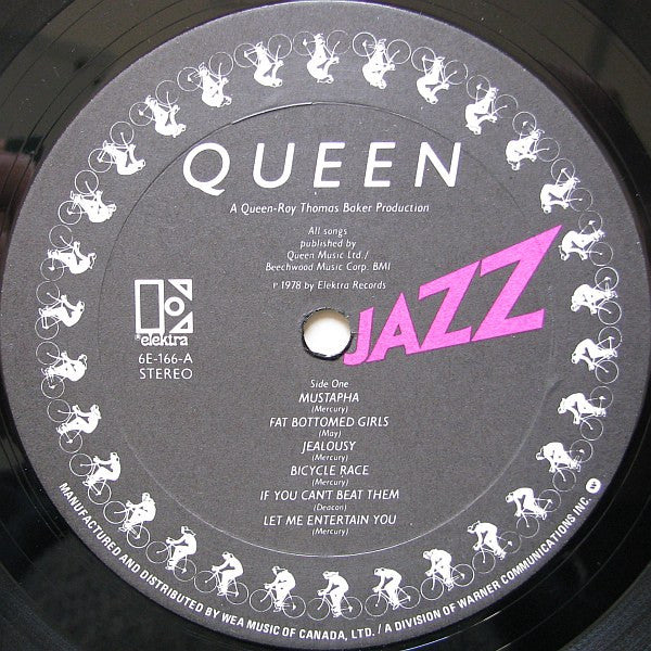 Queen : Jazz (LP, Album, Gat)