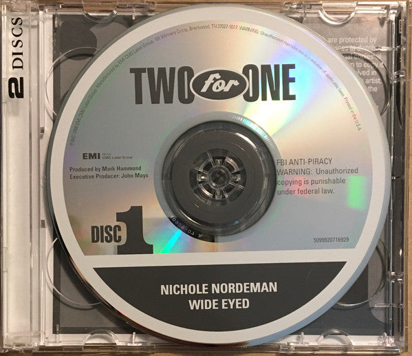 Nichole Nordeman : Wide Eyed / Brave (2xCD, Comp)