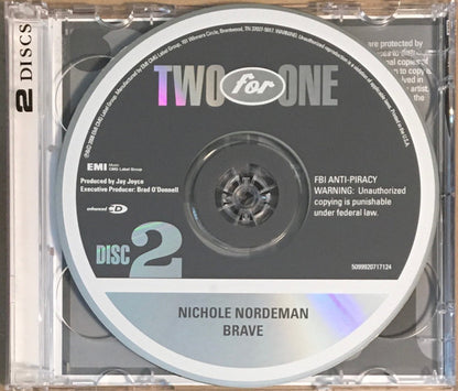 Nichole Nordeman : Wide Eyed / Brave (2xCD, Comp)