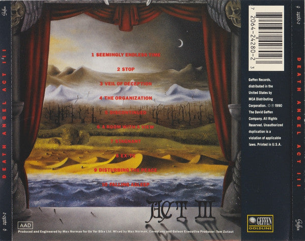 Death Angel (2) : Act III (CD, Album, RE)