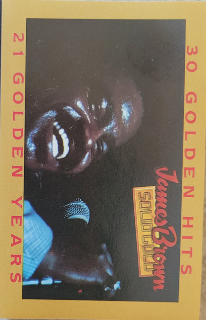 James Brown : Solid Gold (30 Golden Hits - 21 Golden Years) (Cass, Comp, RE, 35,)