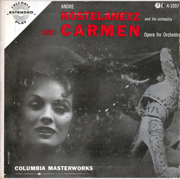 André Kostelanetz And His Orchestra : Carmen (Opera For Orchestra) (3x7", Album, Mono)