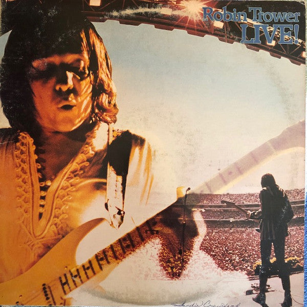 Robin Trower : Robin Trower Live! (LP, Album, Ter)