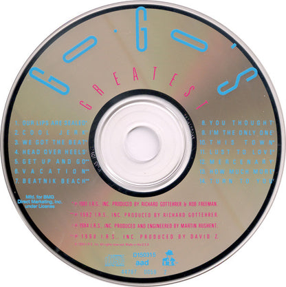 Go • Go's* : Greatest (CD, Comp, Club)