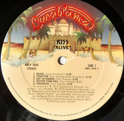 Kiss : Alive! (2xLP, Album, RE)