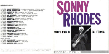 Sonny Rhodes : Won't Rain In California (CD, Album, Comp)