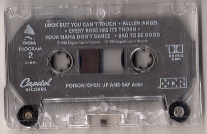 Poison (3) : Open Up And Say ...Ahh! (Cass, Album, Dol)