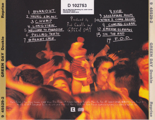 Green Day : Dookie (CD, Album, Club, SRC)