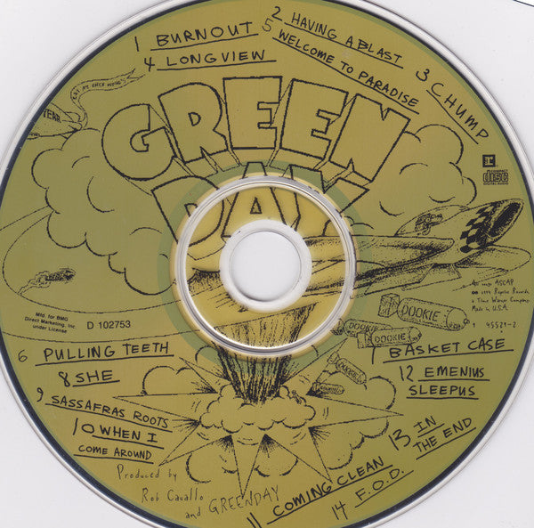 Green Day : Dookie (CD, Album, Club, SRC)