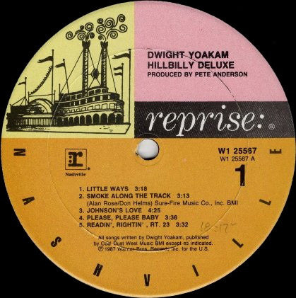 Dwight Yoakam : Hillbilly DeLuxe (LP, Album, Club, Car)