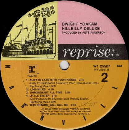 Dwight Yoakam : Hillbilly DeLuxe (LP, Album, Club, Car)