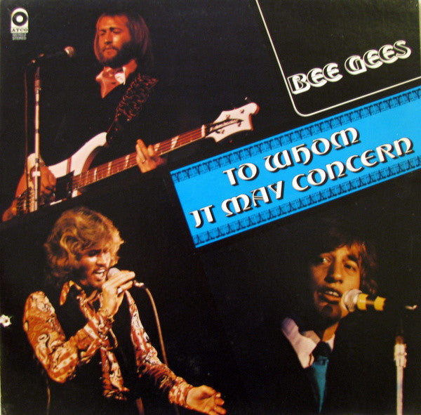 Buy Bee Gees : To Whom It May Concern (LP, Album, Pop) Online for