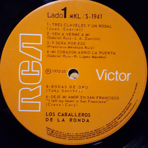Los Caballeros De La Ronda : Los Caballeros De La Ronda (LP, Album)
