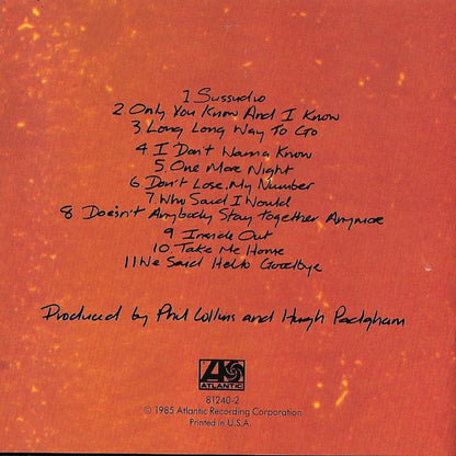 Phil Collins : No Jacket Required (CD, Album, RE, Den)