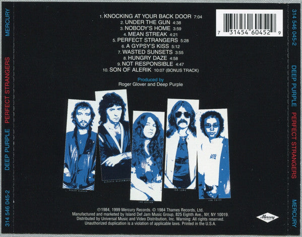Deep Purple : Perfect Strangers (CD, Album, RE, RM, Tec)