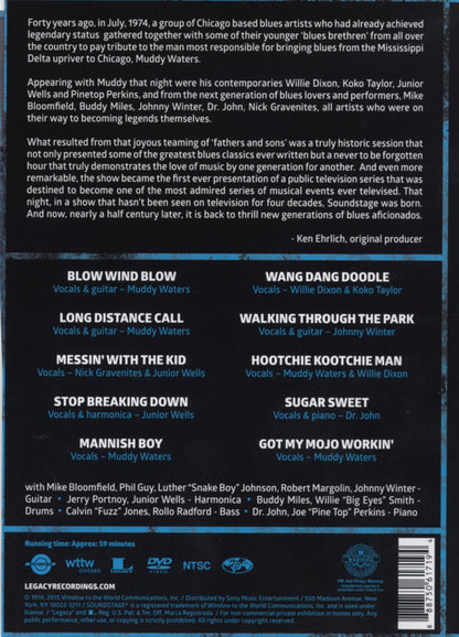 Muddy Waters And Friends* : Soundstage : Blues Summit In Chicago, 1974 (DVD, Album, NTSC)