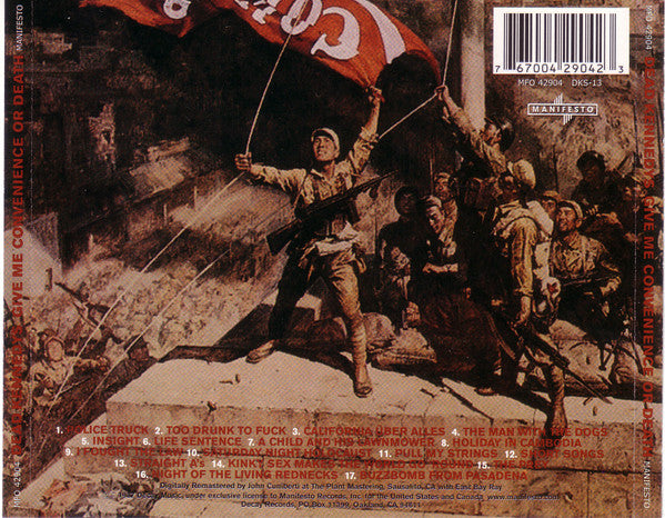 Dead Kennedys : Give Me Convenience Or Give Me Death (CD, Comp, RE, RM)