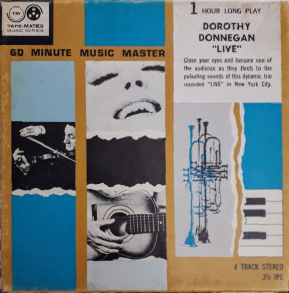 Dorothy Donegan : Live (Reel, 4tr Stereo, Album)