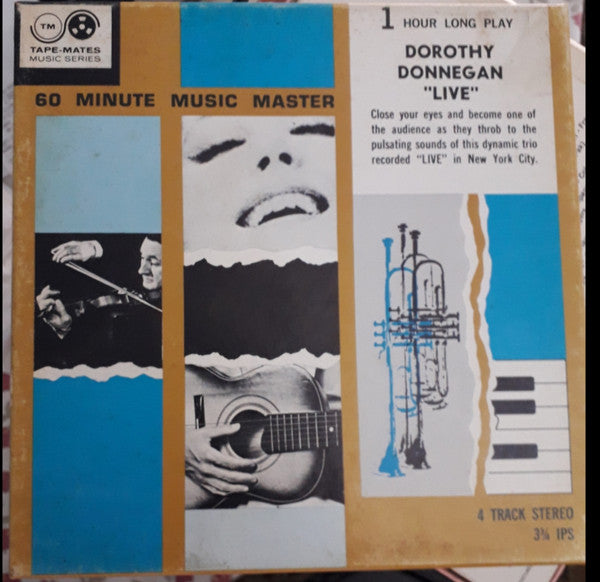 Dorothy Donegan : Live (Reel, 4tr Stereo, Album)