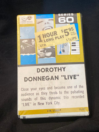 Dorothy Donegan : Live (Reel, 4tr Stereo, Album)