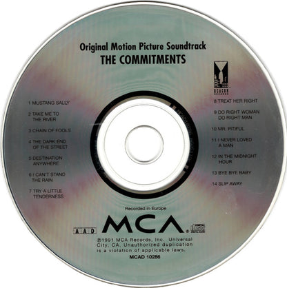 The Commitments : The Commitments (Original Motion Picture Soundtrack) (CD, Album)