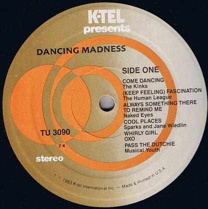 Various : Dancing Madness (LP, Comp, 74 )
